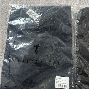 American Tall Black Graphic T-Shirt